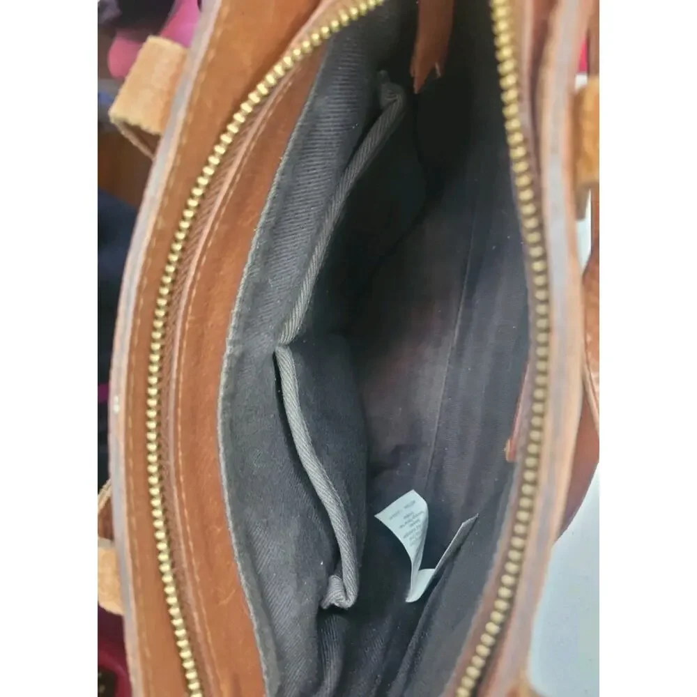 Madewell Crossbody Cow Leather Bag Purse Brown Timeless Staple Piece Minimalist